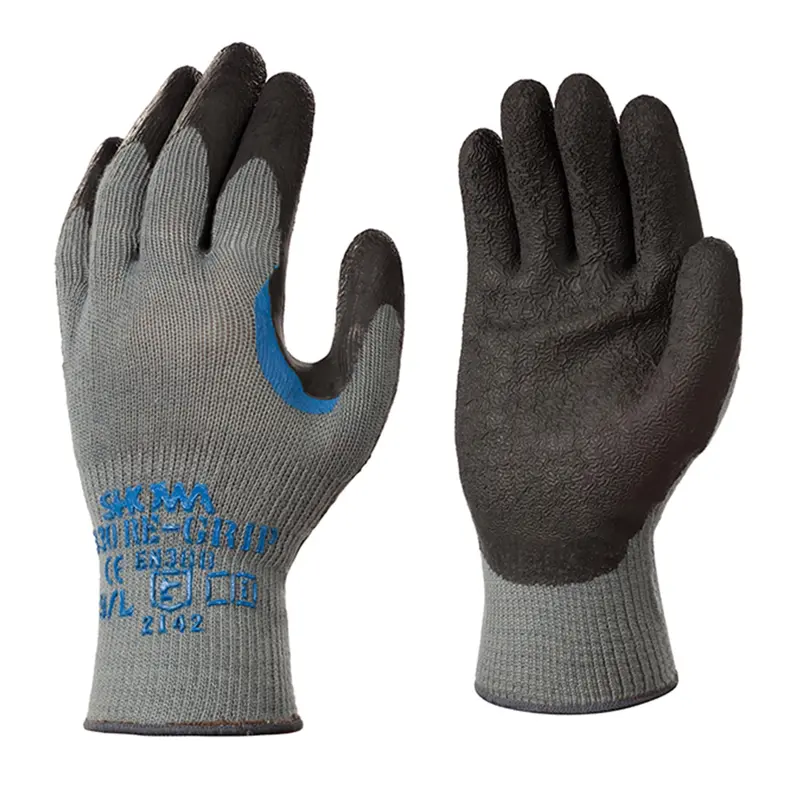 Showa Re-Grip Gloves - Grey 1