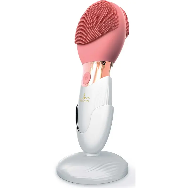 Silicone Facial Brush And Massager With Stand 1