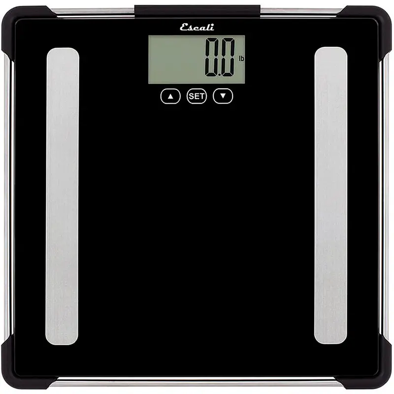 Slim Bathroom Scale, Black 1