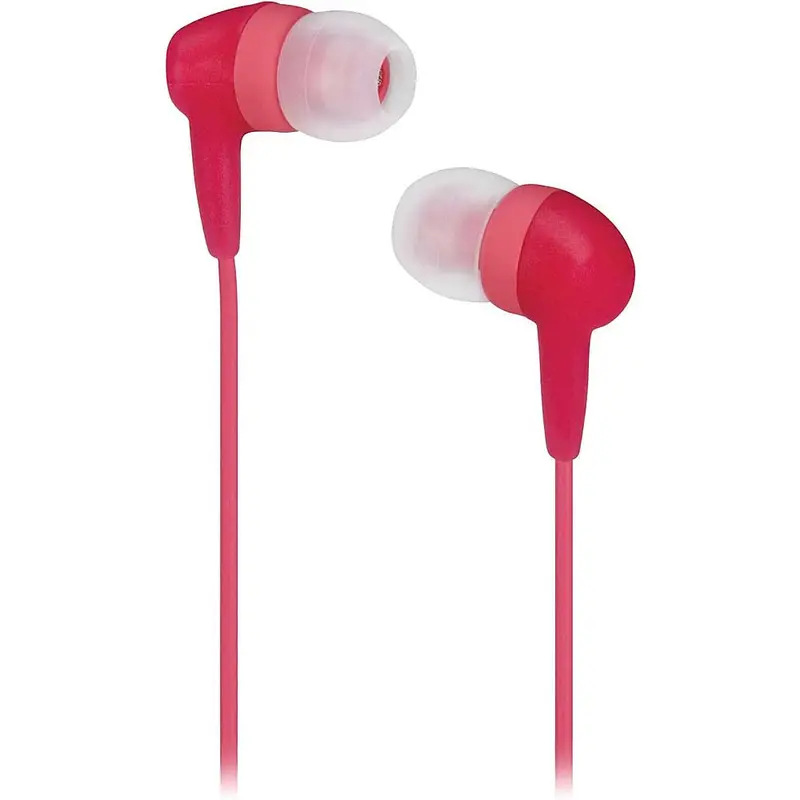 Soft Touch In-Ear Headphone, Pink 1