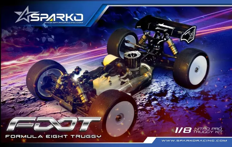 Sparko F8t 1/8 Nitro Truggy Kit 1