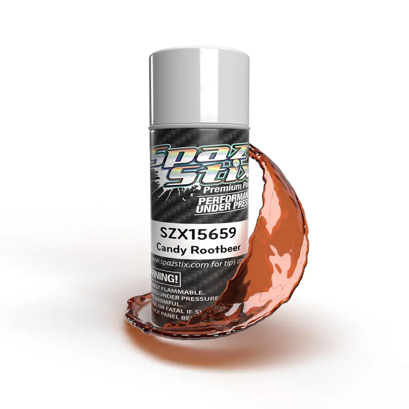 Spaz Stix Candy Rootbeer Aerosol Paint, 3.5Oz Can 1