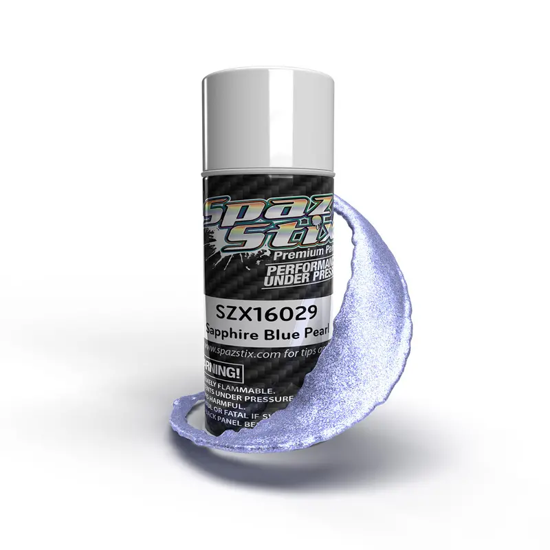 Spaz Stix Sapphire Blue Pearl Aerosol Paint (3.5Oz) 1