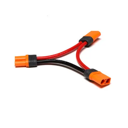 Spektrum Adapter: Ic5 Battery / Series Harness 4" 10Awg 1