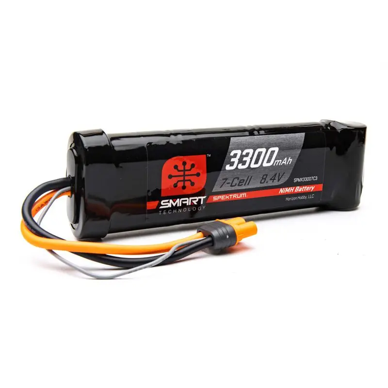 Spektrum Rc 8.4V 3300Mah 7-Cell Smart Nimh Battery: Ic3 1