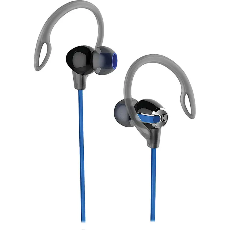 Sport Headphones W/Mic, Blue 1