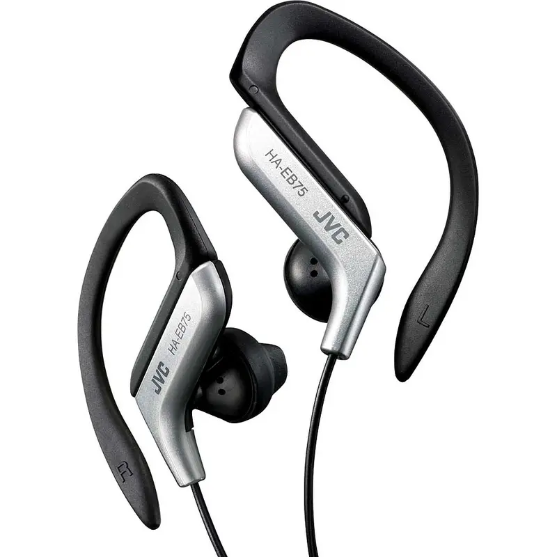 Sports Ear-Clip Headphones, Silver 1