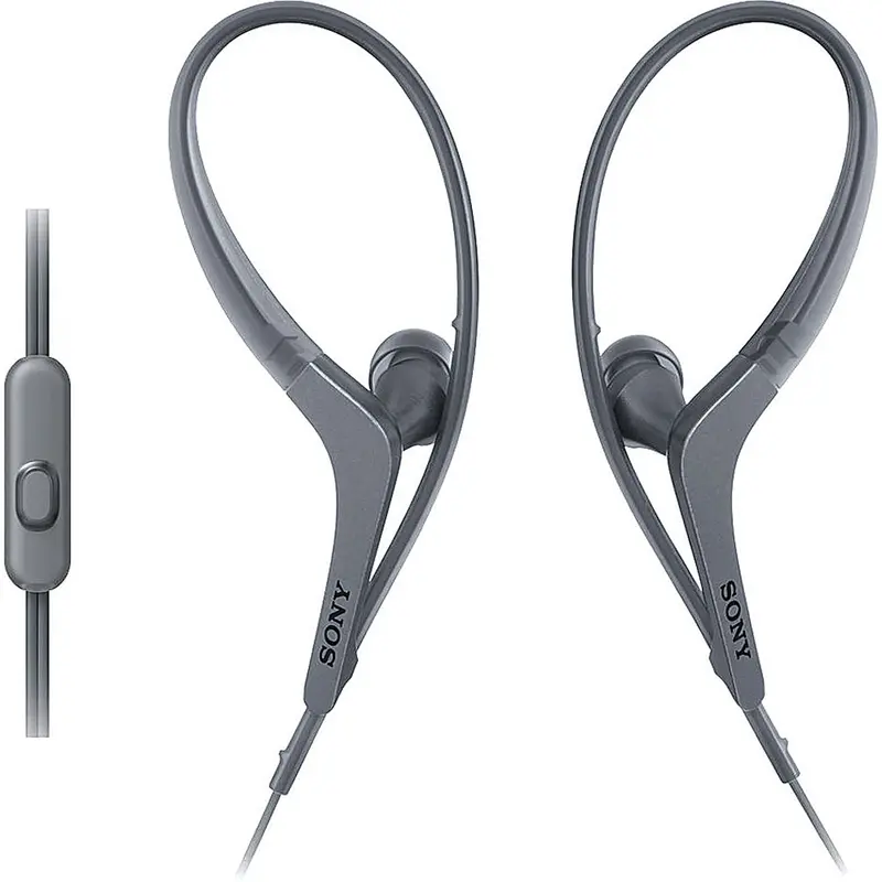 Sports In-Ear Headphones, Black 1