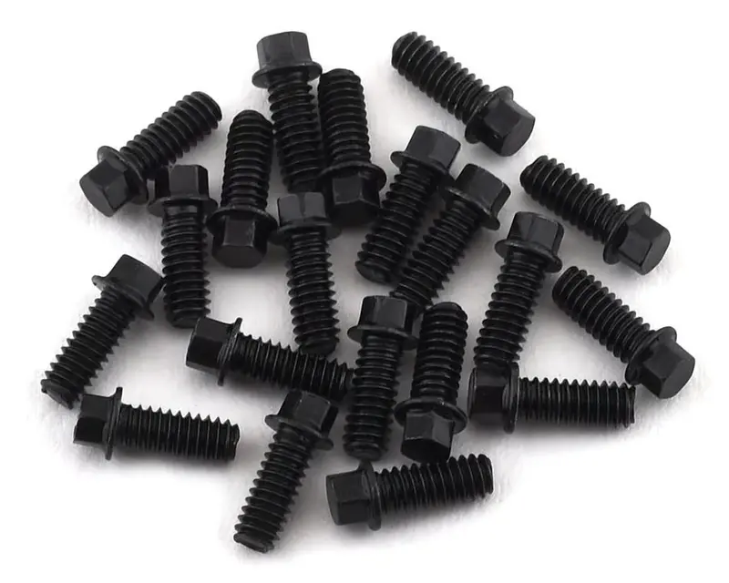 Ssd Rc 2X5mm Scale Hex Bolts (Black) (20) 1