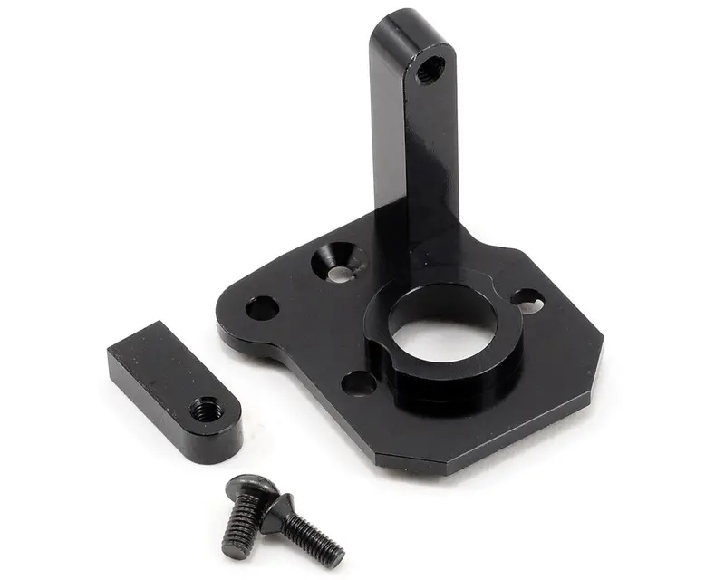 St Racing Concepts Axial Wraith Aluminum Transmission Back Plate (Black) 1