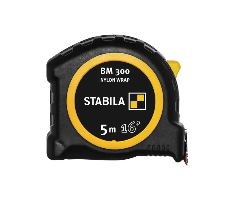 Stabila Bm 300 Heavy Duty Robust Tape Measure 5M/16Ft (Width 27Mm) 1