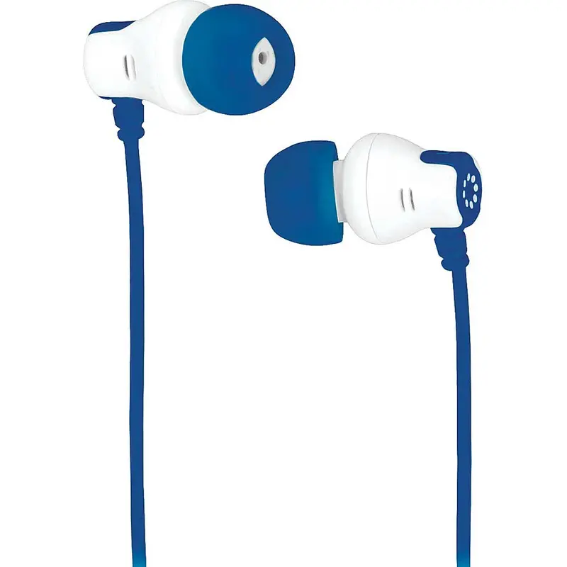 Stereo Earbuds, Dark Blue 1