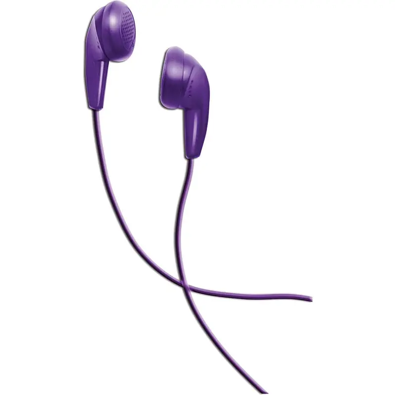 Stereo Earbuds, Purple 1