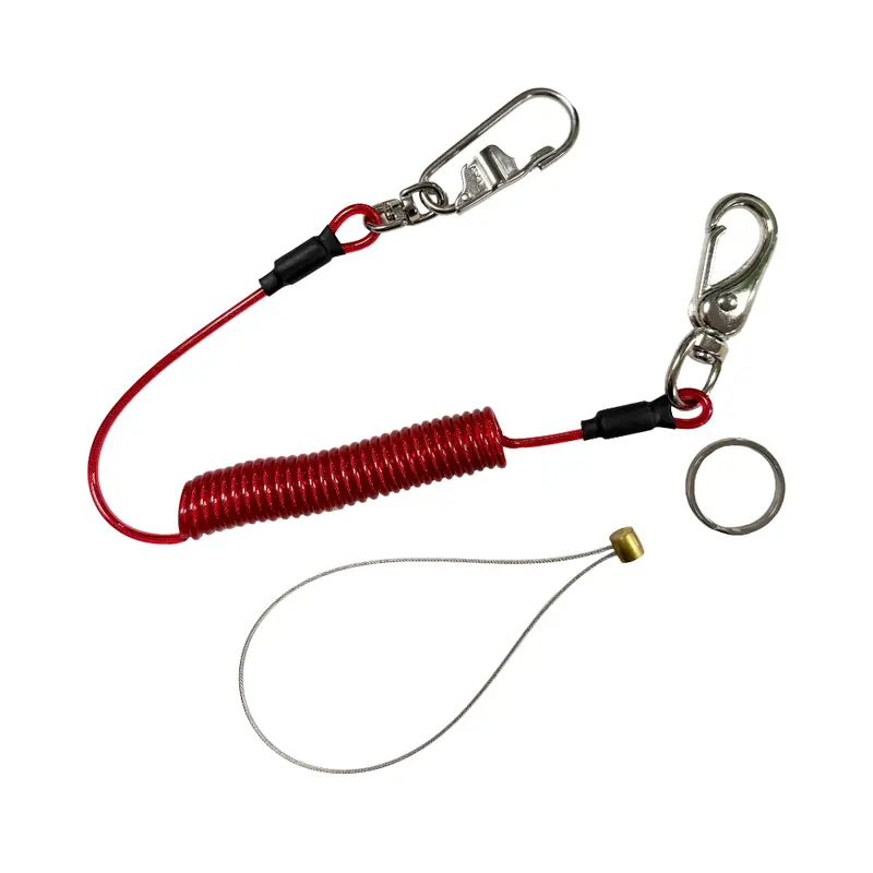 Super Deluxe Tool Safety Rope With Large Attachment Clip 1