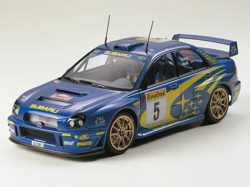 Tamiya 1/24 Subaru Impreza Wrc 2001 1