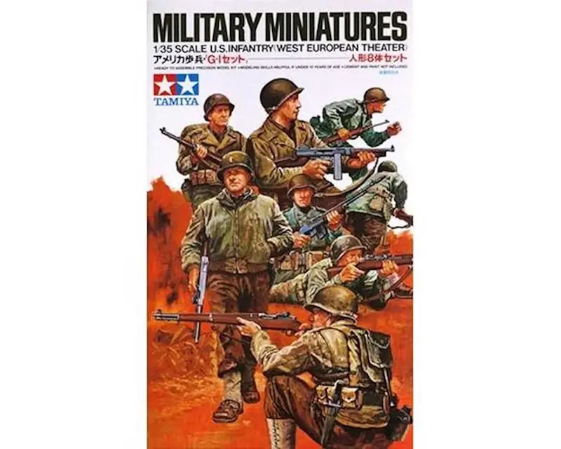 Tamiya 1/35 Us Infantry European Theater Kit 1