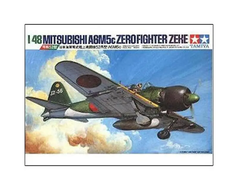 Tamiya 1/48 A6m5c Type 52 Zero Fighter 1
