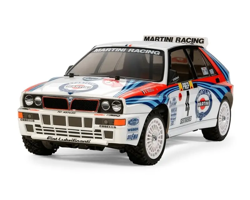 Tamiya Lancia Delta Integrale 1/10 4Wd Electric Rally Car Kit (Tt-02) 1