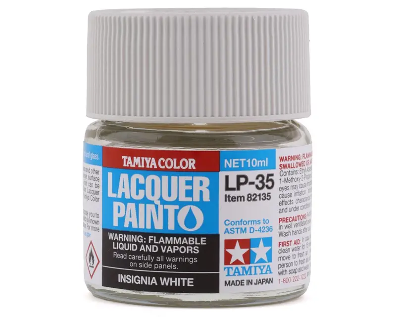Tamiya Lp-35 Insignia White Lacquer Paint (10Ml) 1