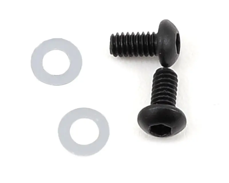 Team Associated 12Mm V2 Shock Cap Bleeder Screw & Gasket Set 1