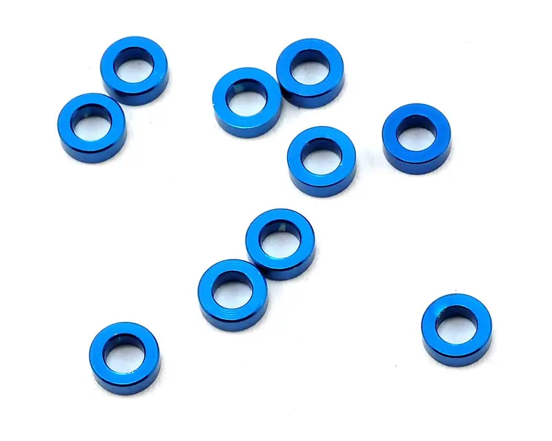 Team Associated 5.5X2.0Mm Aluminum Ball Stud Washer (Blue) (10) 1