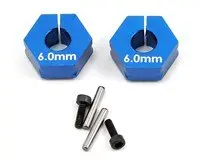 Team Associated 6.0Mm Factory Team Clamping Wheel Hex (2) 1