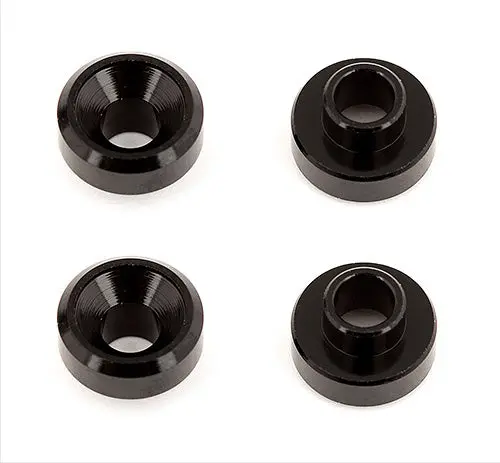 Team Associated Aluminum Servo Washers (Black) 1