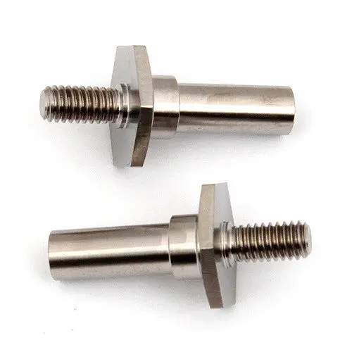 Team Associated B6 Titanium Front Axles 1