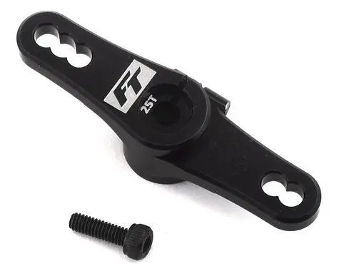Team Associated Factory Team Aluminum Throttle Servo Horn (25T-Protek/Futaba) 1