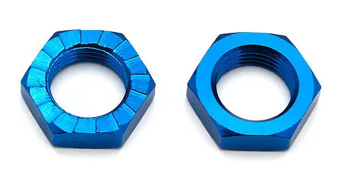 Team Associated Factory Team Wheel Nuts 17Mm Blue (4) 1
