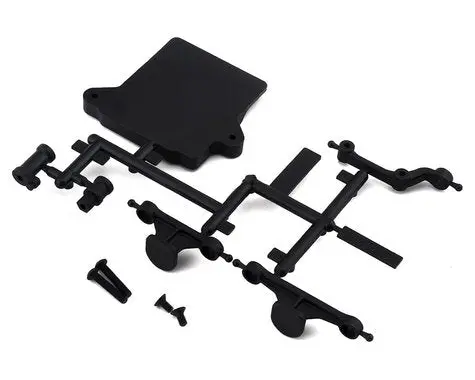 Team Associated Rc10b74.1 Lp Battery Posts & Fan Mount Set 1