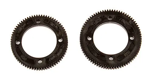 Team Associated Rc10b74 Center Diff Spur Gears, 72/78 Tooth 1