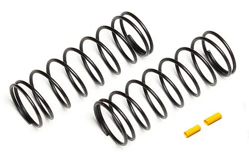 Team Associated Rc8b3 Front Shock Spring Set (Yellow - 5.4Lb/In) (2) 1