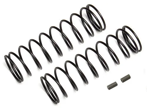 Team Associated Rc8b3 Rear Shock Spring Set (Grey - 4.1Lb/In) (2) 1
