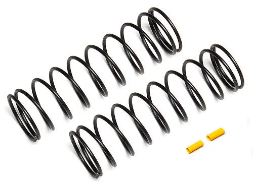 Team Associated Rc8b3 Rear Shock Spring Set (Yellow - 4.6Lb/In) (2) 1