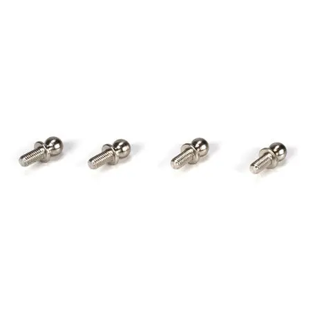 Team Losi Racing 4.8X6mm Low Mount Ball Stud Set (4) 1