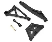 Team Losi Racing Chassis Braces & Top Plate 1