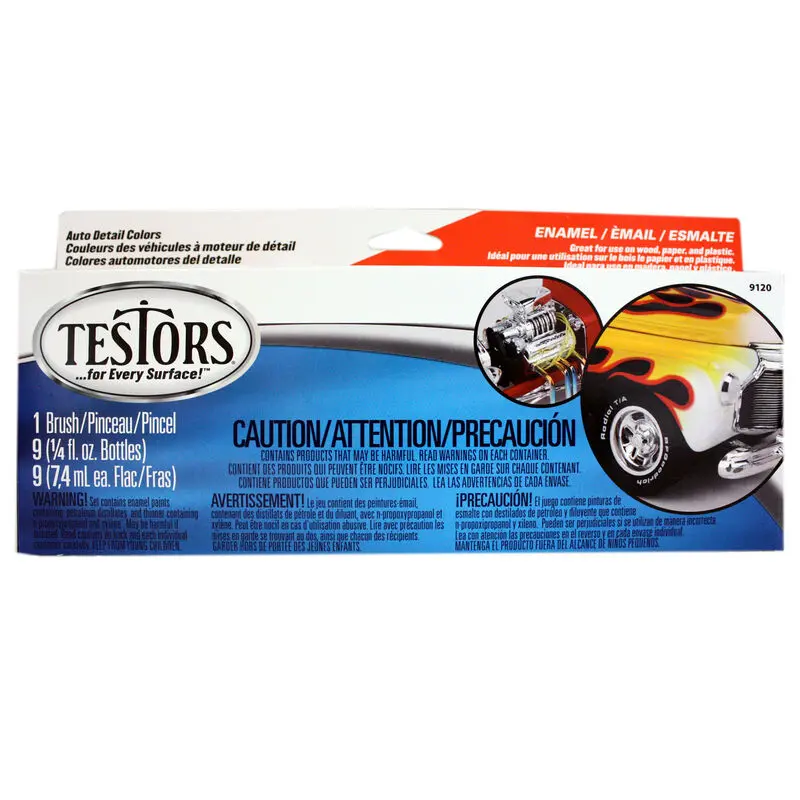 Testors Auto Detail Paint Set 1