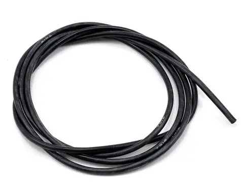 Tq Wire 16Awg Silicone Wire (Black) (3') 1
