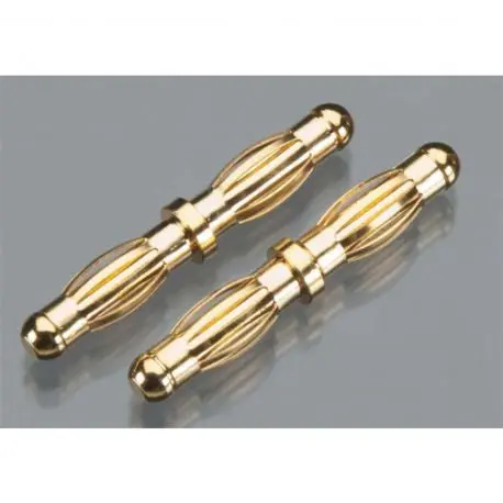 Trakpower Dps/Vr-1 Double Gold Connector 4Mm Male To Male Tkpp5630 1