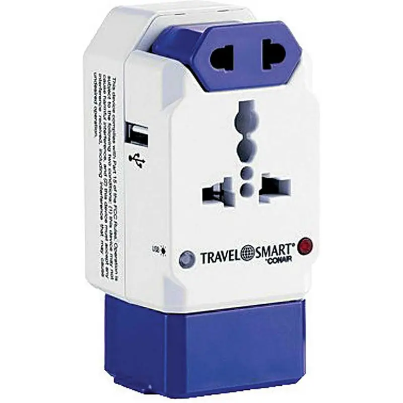 Travel Smart All-In-One Adapter W/Usb 1