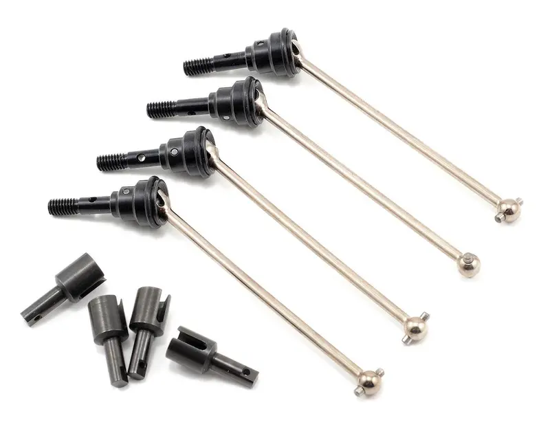 Traxxas 1/16 E-Revo Assembled Steel Cv Driveshaft Set (4) 1