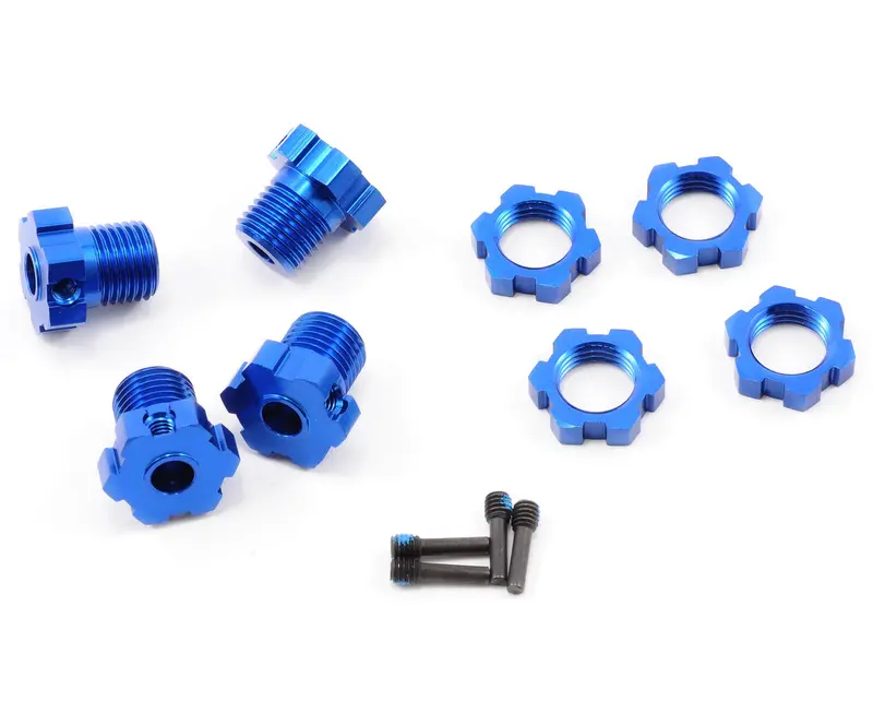 Traxxas 17Mm Splined Wheel Hub Set (4) (Assorted Colors) 1