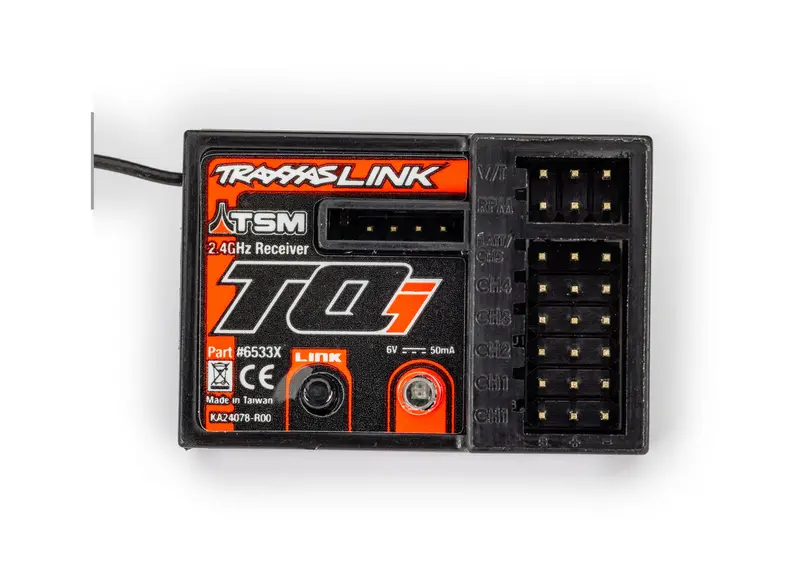Traxxas 6533X 5-Channel Micro Tqi 2.4Ghz Receiver W/ Telemetry & Tsm 1