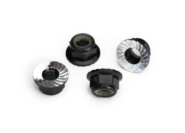 Traxxas Aluminum Flange Lock Nuts 5Mm (Assorted Colors) (4) 1