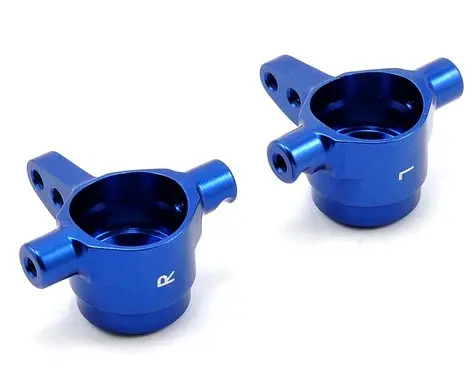 Traxxas Aluminum Steering Block Set (Blue) (2) 1