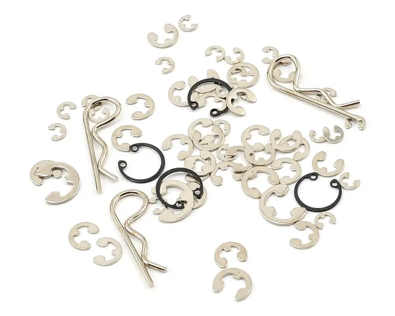 Traxxas Assorted E-Clips & C-Rings 1