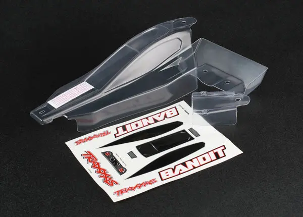 Traxxas Bandit Pre-Cut Clear Body Set 1
