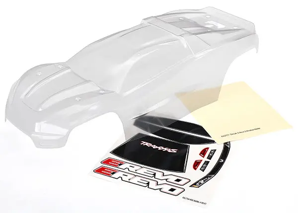 Traxxas E-Revo Vxl 2.0 Clear Body 1