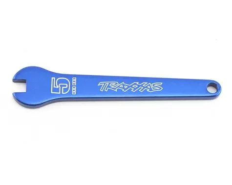 Traxxas Flat Wrench, 5Mm (Blue-Anodized Aluminum) 1
